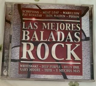 CD doble Las Mejores Baladas del Rock