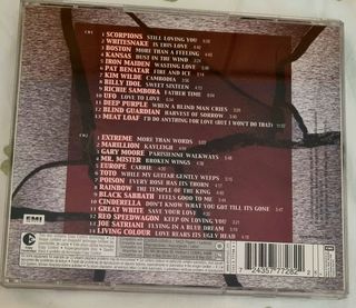 CD doble Las Mejores Baladas del Rock