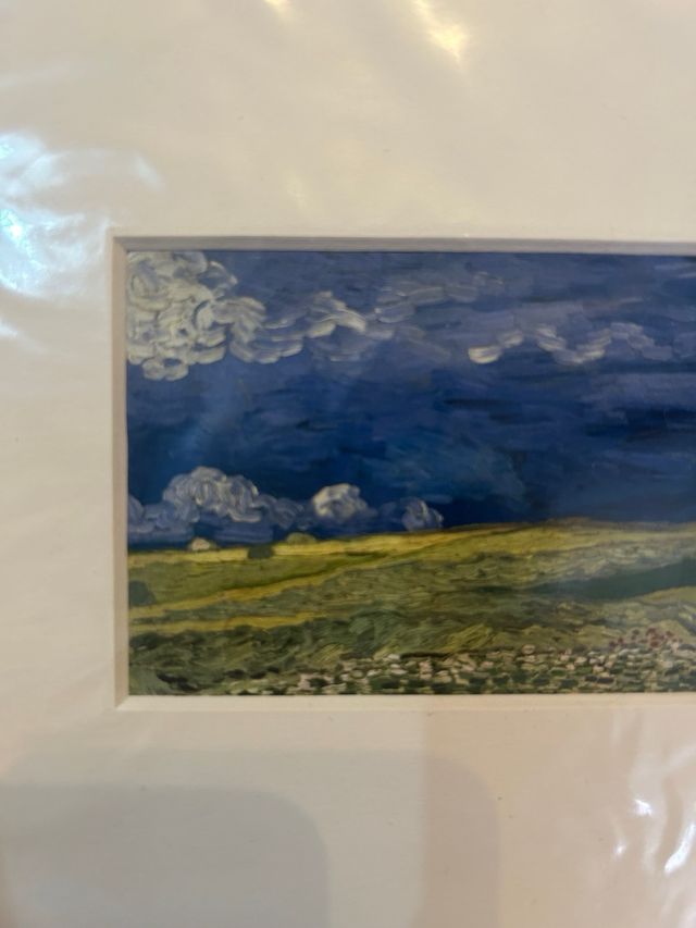 Lamina paisaje museo Van Gogh 18X24