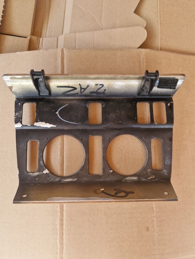 Moldura madera zebrano mercedes 300 w124