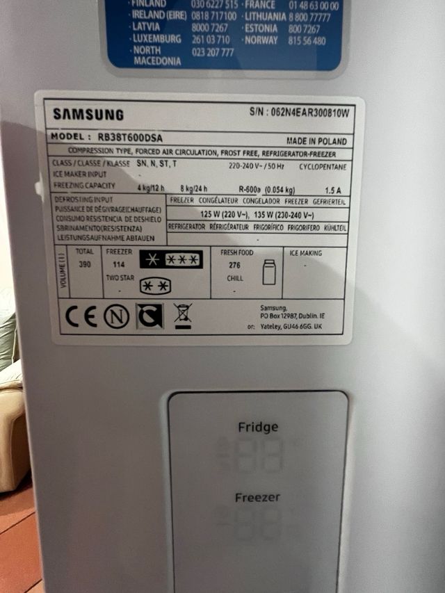 Frigorifero combinato SAMSUNG