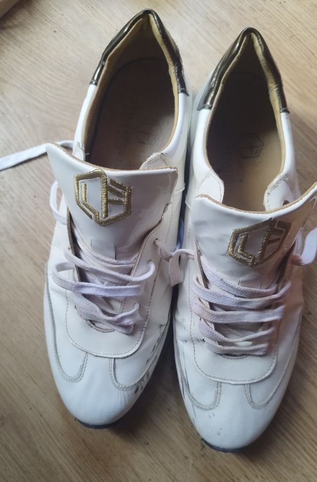 Zapatillas de cuero fashion