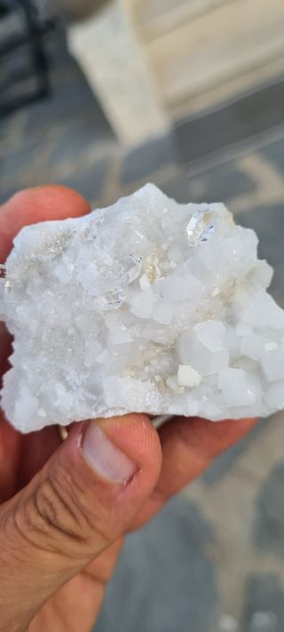 Minerali Cristalli Quarzo Carrara Ialino Diamante