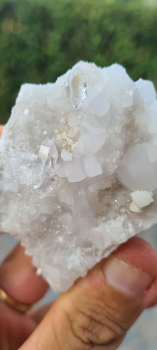 Minerali Cristalli Quarzo Carrara Ialino Diamante