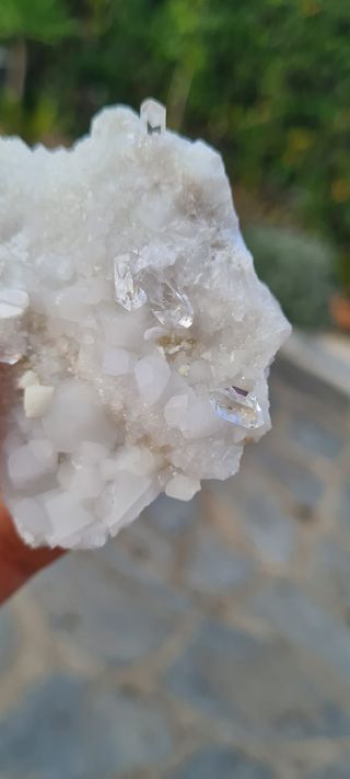 Minerali Cristalli Quarzo Carrara Ialino Diamante
