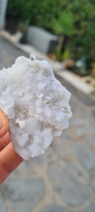 Minerali Cristalli Quarzo Carrara Ialino Diamante