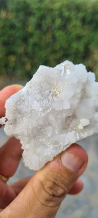 Minerali Cristalli Quarzo Carrara Ialino Diamante