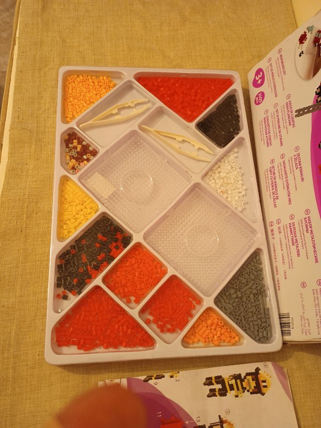 Juego cuencas para planchar