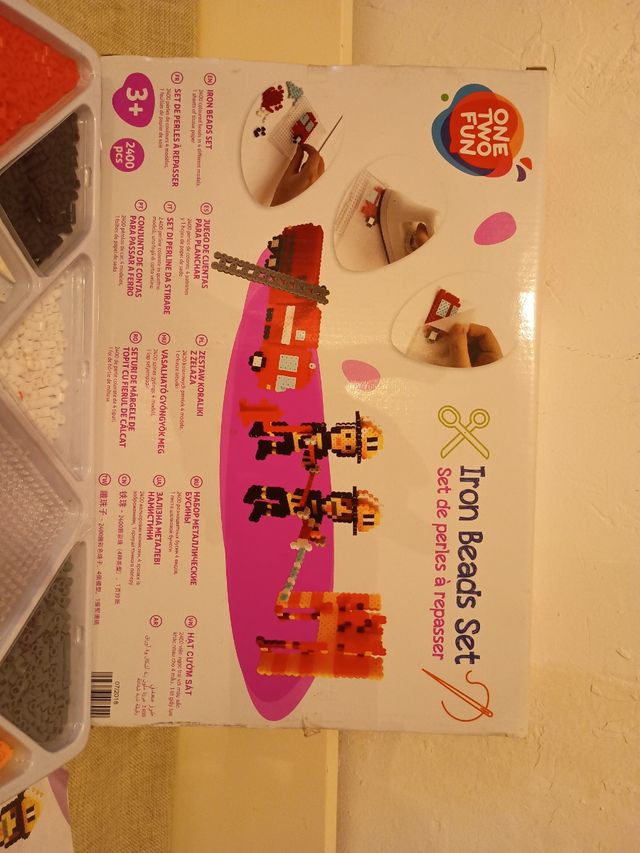 Juego cuencas para planchar