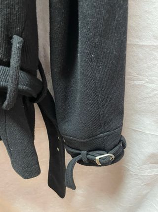 Cazadora negra zara trafaluc