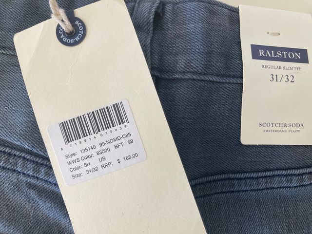 Scotch & Soda. Pantalón vaquero slim. W31 L32