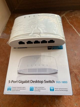Switch 5 puertos D-Link DGS-1005D