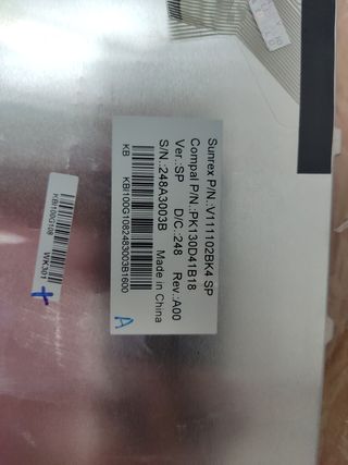 Teclado Acer aspire one PK130D41B18