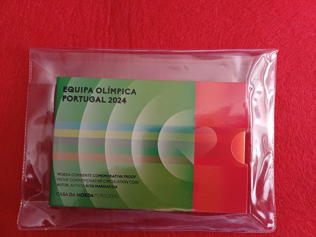 🟢 PORTUGAL 2024 – 2€ PROOF “EQUIPA OLIMPICA"