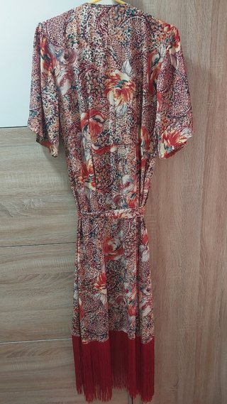 Vestido flecos