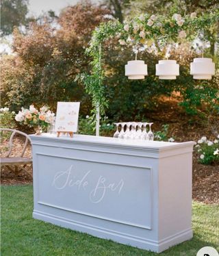 Mostradores plegables de madera