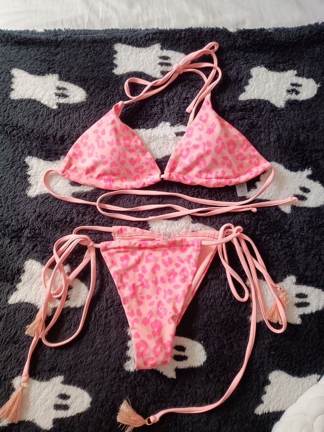 Bikini Rosa Leopardo 