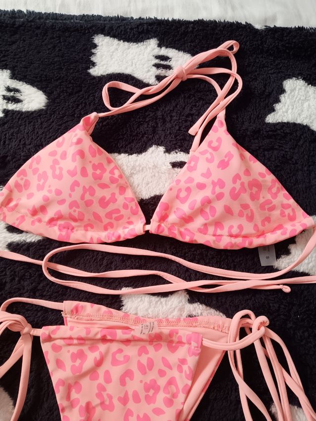 Bikini Rosa Leopardo 