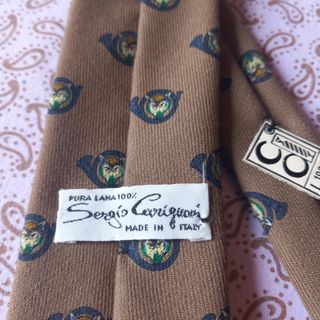 Cravatta in lana Sergio Carignani