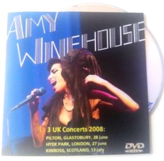 AMY WINEHOUSE - GLASTONBURY, HYDE PARK, KIN ROSS de segunda mano