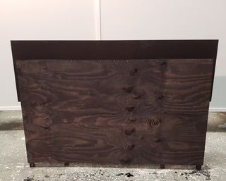 Mostradores plegables de madera