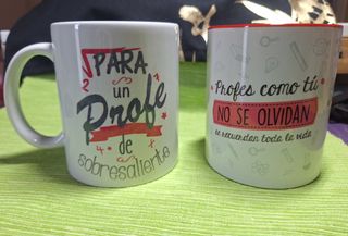 Tazas para profesores
