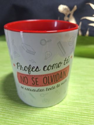 Tazas para profesores
