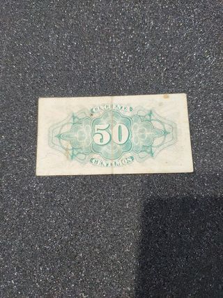 ESPAÑA: 50 CÉNTIMOS 1937