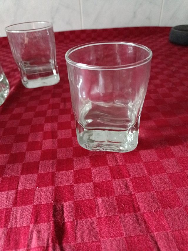 Juego 6 vasos de whisky 
