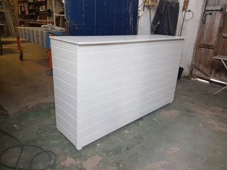 Mostradores plegables de madera