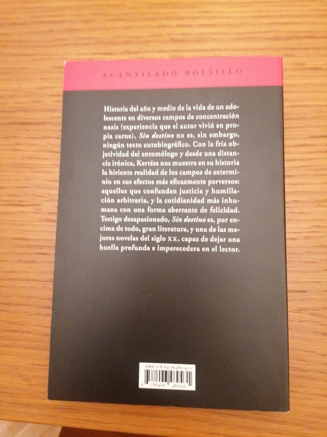 Kertesz Sin Destino