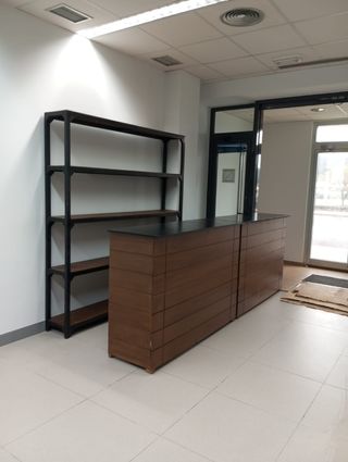 Estanterías fruteras de madera