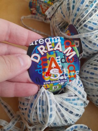 Gomitoli fettuccia cotone 