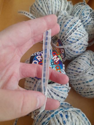 Gomitoli fettuccia cotone 