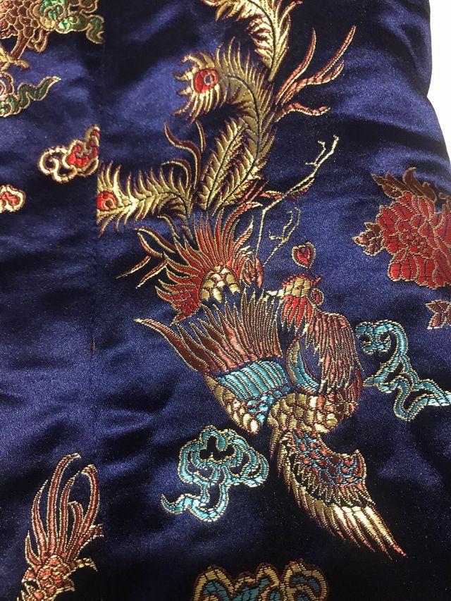 chaqueta china 16 cm de hombro a hombro,