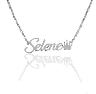NOMBRES PERSONALIZADOS EN PLATA DE LEY 