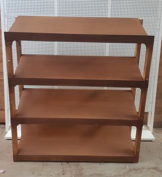 Estanterias fruteras y llanas de madera