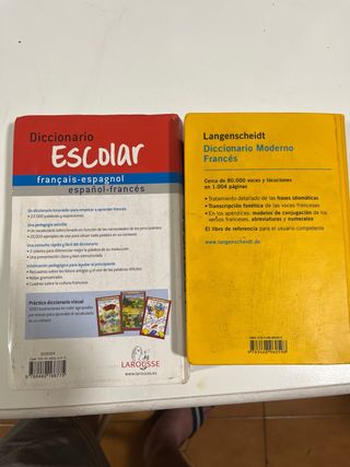 Diccionarios frances 