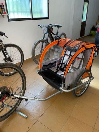 Carrito para bicicleta