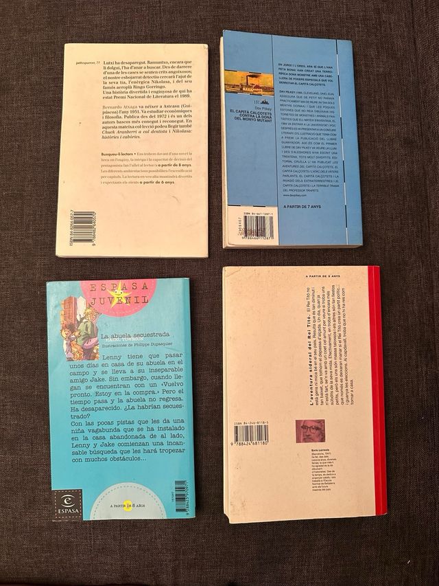 Libros infantiles y juveniles