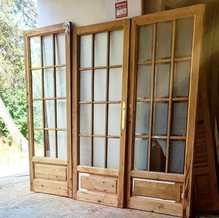 Puertas antiguas cristaletas .
420€ cada una .