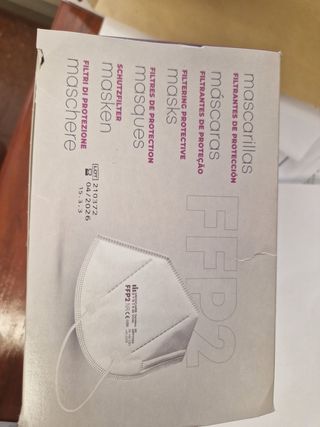 Pack de 25 mascarillas FFP2