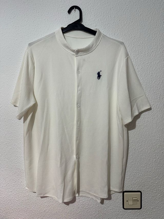 Camisa blanca caballero