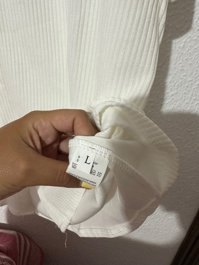 Camisa blanca caballero