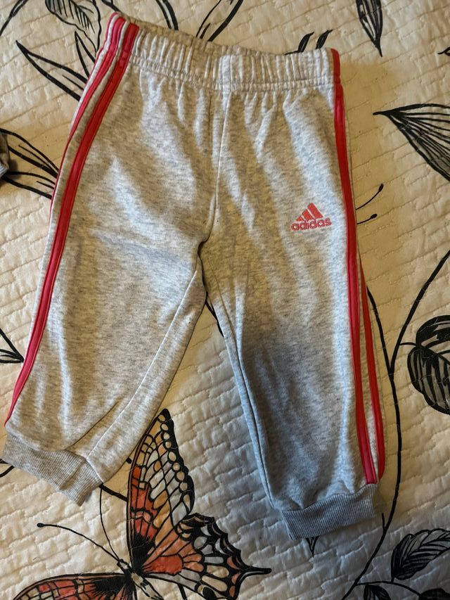 Chándal  bebé niña 9-12 meses Adidas