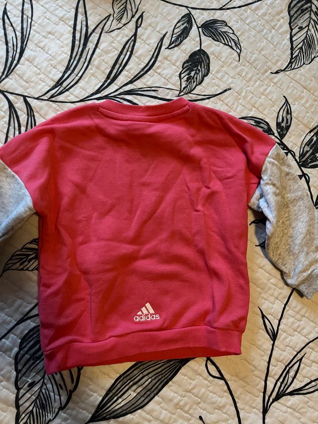 Chándal  bebé niña 9-12 meses Adidas