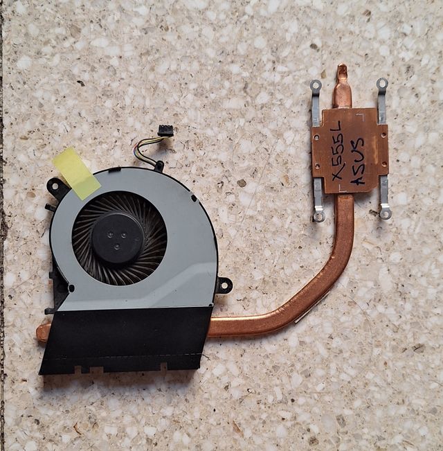 Disipador de calor para ordenador asus