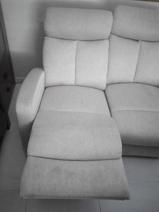 Sofá biplaza extensible 