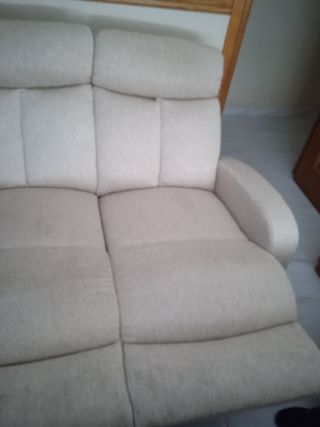 Sofá biplaza extensible 