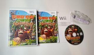 Donkey Kong Country Returns,Nintendo Wii.